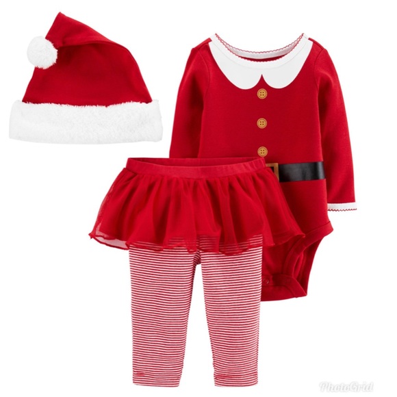 carters baby girl christmas outfits